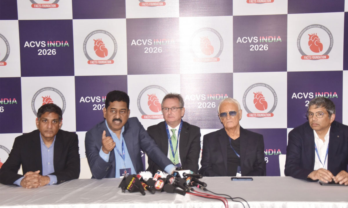 ACVS INDIA 2026 Begins in Hyderabad: 1,500 Cardiologists, 23 Live Cases and Global Experts Focus on Safer Interventional Cardiology