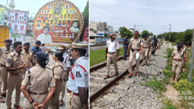Hyderabad Traffic Police Review Aaramghar Land, 2nd Safar Route and Golconda Bonalu Arrangements