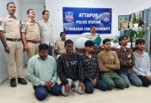 Hyderabad Police Seize 8.410 Kg Ganja in Attapur, Six Held and Main Supplier from Nagpur Absconding in NDPS Case
