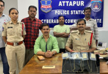 Attapur Police Arrest Habitual Offender in Gold Chain Theft Case, Recover Four Stolen Chains; Three Accused Absconding
