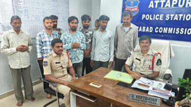 Rajendranagar Task Force Busts Matka Gang in Attapur, Seven Arrested; Cash, Mobile Phones Seized