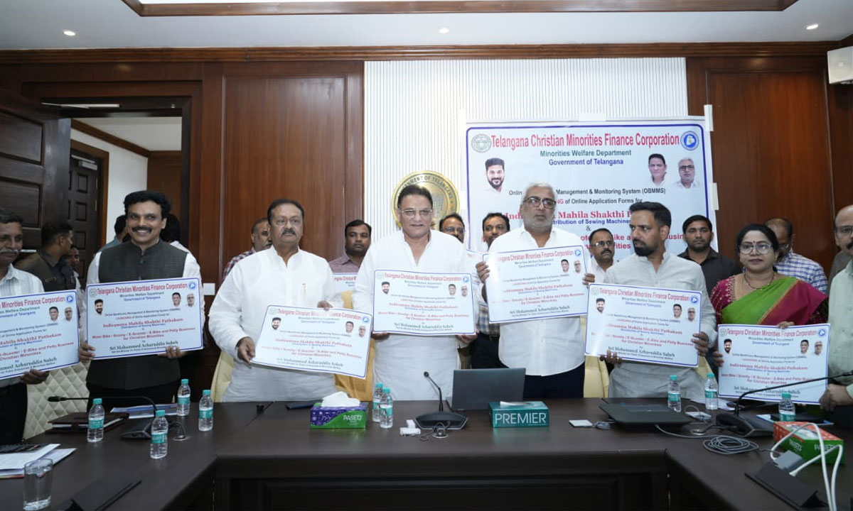 Mohammed Azharuddin Launches OBMMS Portal for Christian Minority Welfare Schemes; Applications Open from July 3 to July 18