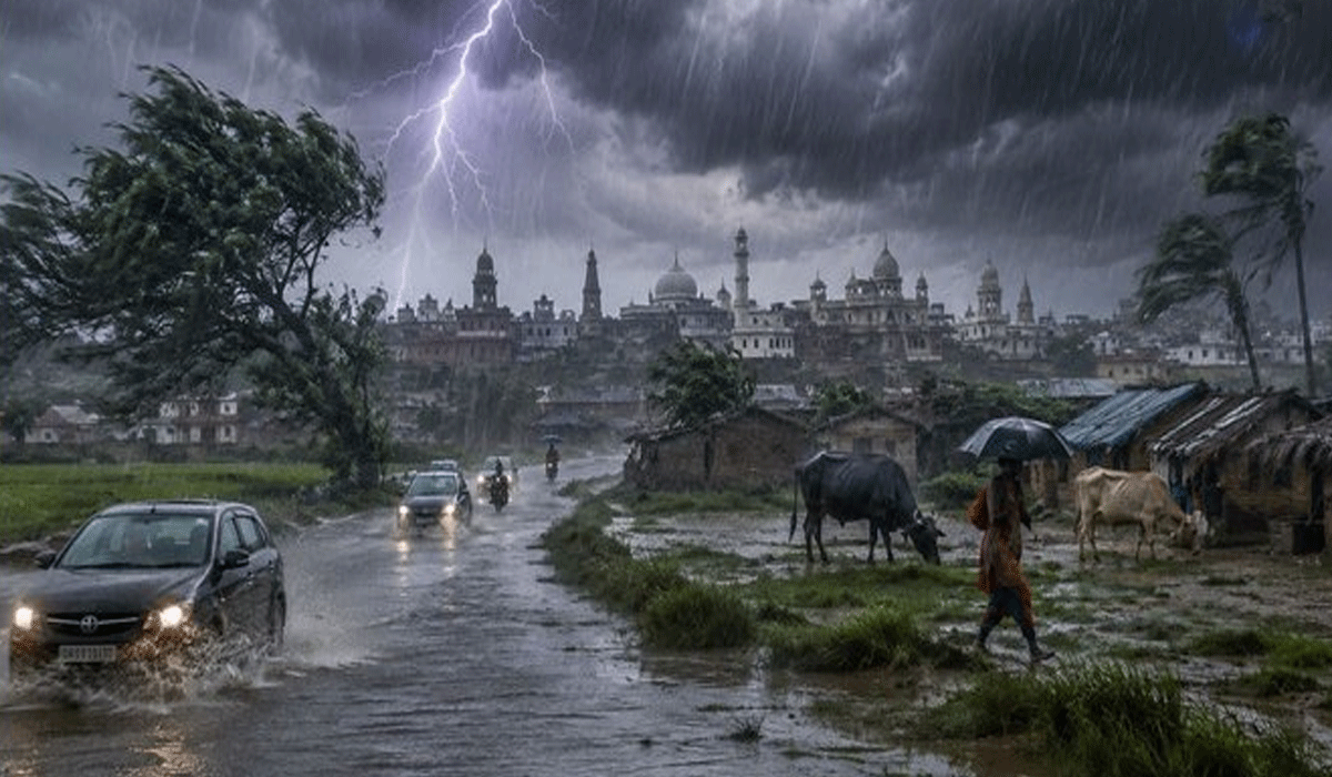 Cloudy weather in NCR for a week, IMD forecasts relief from heat and humidity