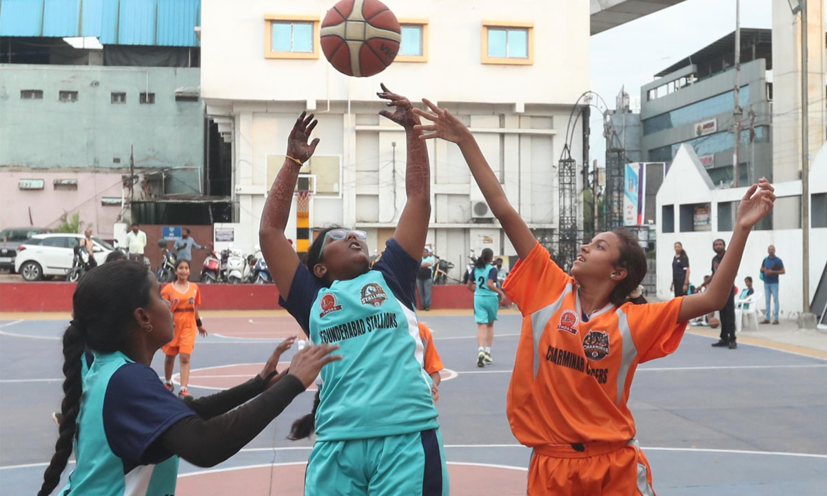 Charminar Chargers Beat Secunderabad Stallions 35-25 in Hyderabad District Basketball Association Sub-Junior & Youth League 2026