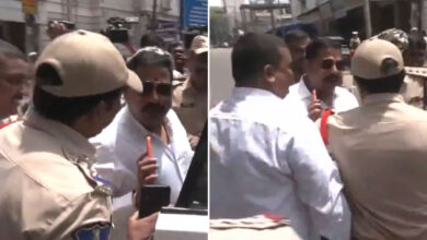 BJP Leader Karuna Sagar Detained During Protest at Success School Over Religious Homework Row
