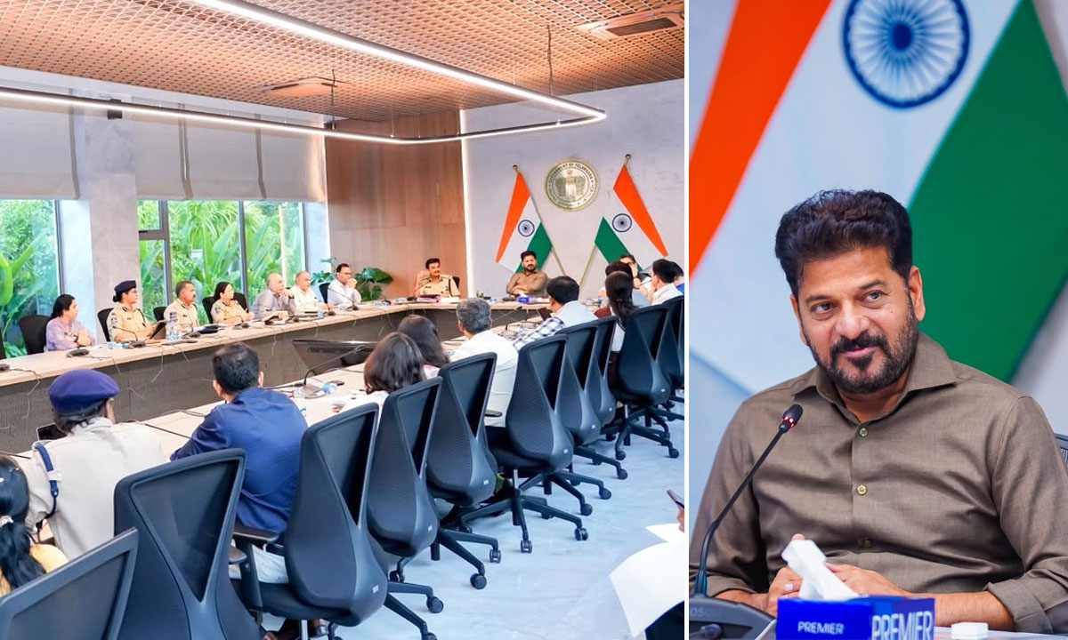 CM Revanth Reddy Orders Special Traffic Management and Road Safety Bureau, Reviews Smart Signalling Plan