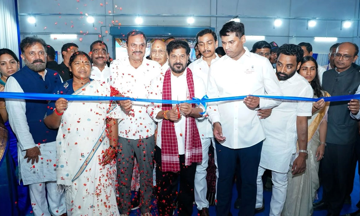 CM Revanth Reddy Launches New Balamrutham Plant in Hyderabad, Pledges Better Nutrition and Quality Education for Children