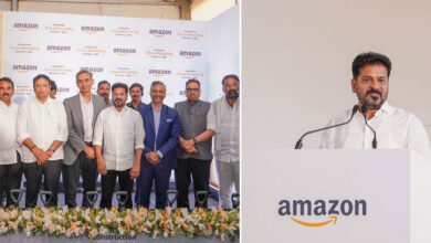 CM Revanth Reddy Invites Amazon to Invest ₹1 Lakh Crore in Telangana by 2034, Seeks Major Expansion at Bharat Future City