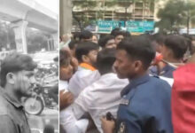 Congress-BJP Clash Turns Violent in Hyderabad, Police Lathi-Charge Outside Gandhi Bhavan