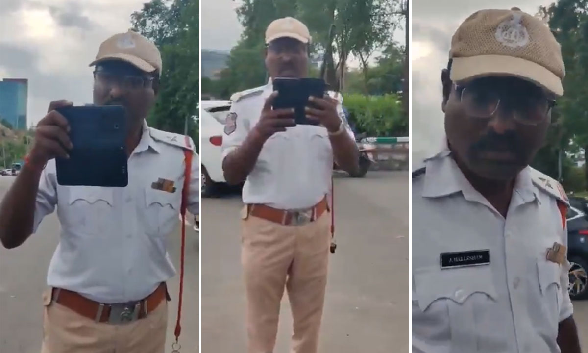 Cyberabad Traffic Constable Accused of Communal Abuse Against Muslim Woman and Minor Son in Gachibowli