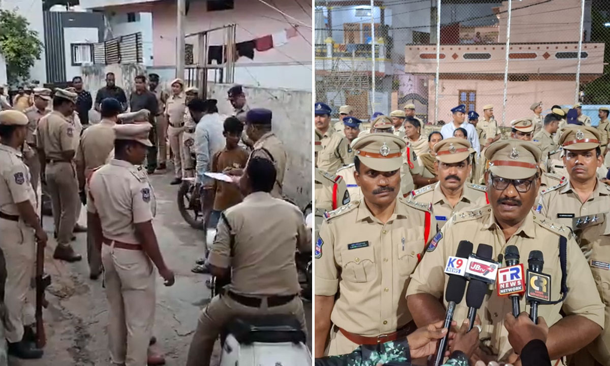 Chatrinaka CASO: Hyderabad Police Seize 105 Illegal Liquor Bottles, 25 Two-Wheelers During Cordon and Search Operation