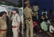 Hyderabad Police Conduct Massive Cordon and Search in Mangar Basti with 1,100 Personnel, Large Quantity of Ganja Seized