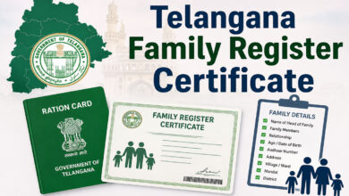 Telangana Family Register Certificate: Ration Card Mandatory, MeeSeva to Issue Certificate in Just 2 Days