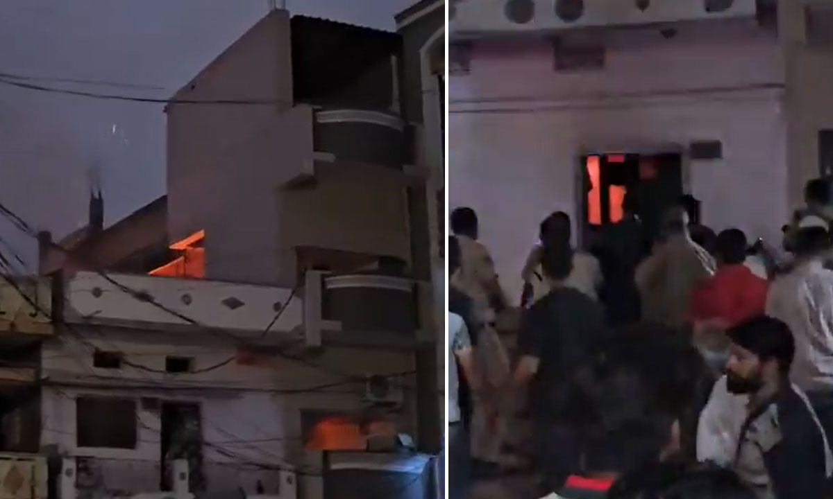 Two Gas Cylinders Explode in Topkhana House Fire, Major Tragedy Averted After Locals Remove Three More Cylinders