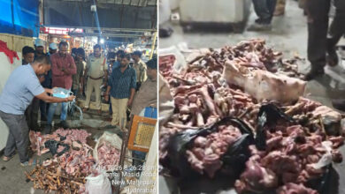 Hyderabad Food Safety Raid: Alleged Expired Meat Found at Barbeque Nation Uppal, Samples Sent for Lab Testing