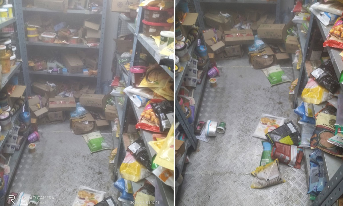 Food Safety Inspection at Instamart Gajularamaram Finds Expired Food