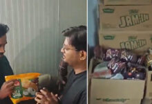 Food Safety Raid in Attapur: Officials Find Allegedly Expired Packaged Food at Distributor’s Warehouse, Samples Sent for Testing