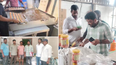 Hyderabad Food Safety Raids: Cockroaches Found in Biscuit Units, H-FAST Detects Major Violations at Sweet and Cake Factories