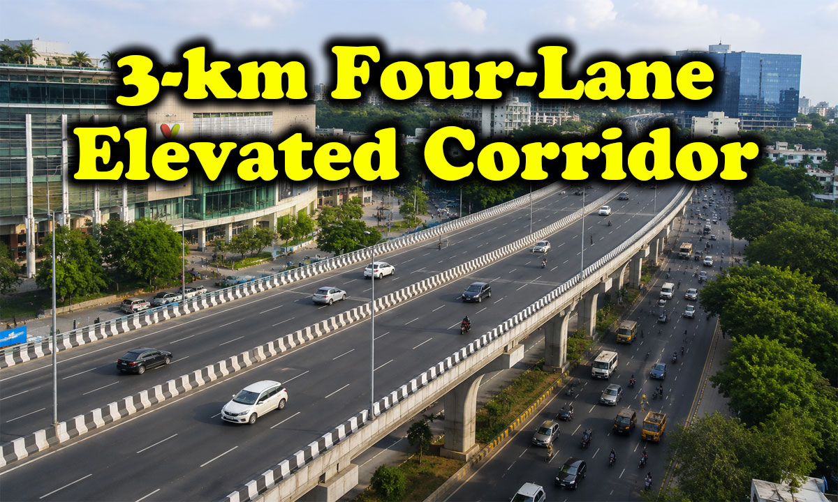 HMDA Plans New 3-km Four-Lane Elevated Corridor from GVK One Mall to PVNR Expressway to Ease Hyderabad Traffic