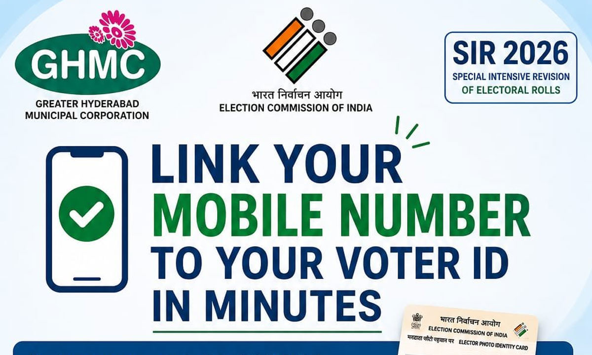 Election Commission Urges Voters to Link Mobile Number with Voter ID for Easy Online Enumeration Form Submission