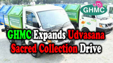 GHMC Expands Udvasana Sacred Collection Drive to 12 Centres Across Hyderabad on July 18