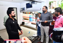 Hyderabad DEO R.V. Karnan Inspects Polling Stations to Review SIR-2026 Enumeration Form Collection
