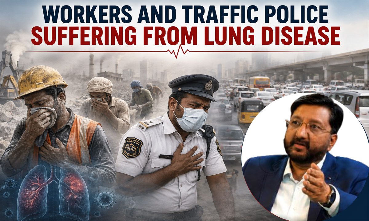 Pulmonologist Dr. Mohammad Mukarram Ali Says Traffic Police and Factory Workers Face High Risk of Lung Damage
