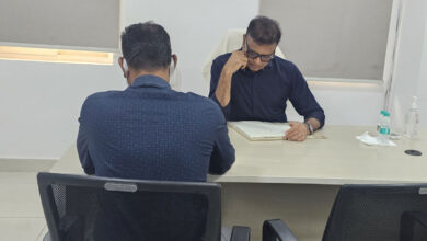 Hyderabad Additional CP M. Srinivasulu Conducts Surprise Inspection at Cyber Crimes Police Station, Reviews Cyber Crime Laboratory