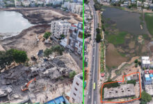 HYDRAA Removes Encroachments at Ramanthapur Pedda Cheruvu, Reclaims 2,180 Sq Yards for Lake Restoration