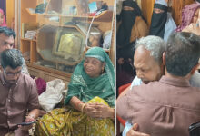 AIMIM MLA Jaffar Hussain Meraj Visits Bereaved Sayeedabad Family After California Road Accident Kills Three