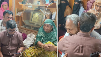 AIMIM MLA Jaffar Hussain Meraj Visits Bereaved Sayeedabad Family After California Road Accident Kills Three