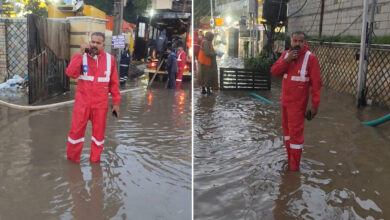 Hyderabad Heavy Rains: Joint CP Traffic Joel Davis Inspects Waterlogging Points, Issues Advisory for Commuters