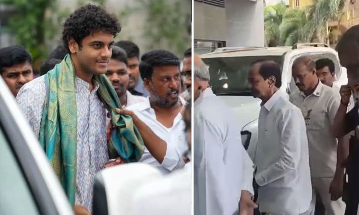 KTR’s Son Kalvakuntla Himanshu Injured While Playing Sports; KCR Visits AIG Hospitals in Gachibowli