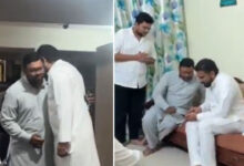 MLA Majid Hussain Visits Bereaved Family After California Road Accident Kills Three Hyderabad-Origin Members