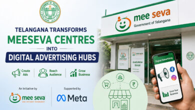 Telangana Transforms MeeSeva Centres into Digital Advertising Hubs with Meta Support to Boost Small Businesses