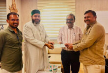 Hyderabad Road Widening: AIMIM MLC Mirza Rahmat Baig Distributes ₹5.21 Crore Compensation Cheques to Property Owners