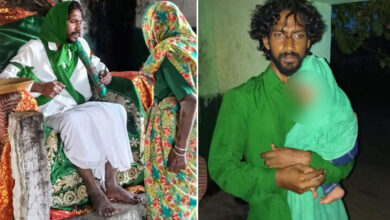 Wanted Murder Case Accused Disguised as a Baba Arrested with 115 Grams of Dry Ganja in Hyderabad