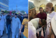 Asaduddin Owaisi Visits Mohammed Faiz’s Bereaved Family in Panjeshah, Attends Namaz-e-Janazah, Condemns Tragic Incident