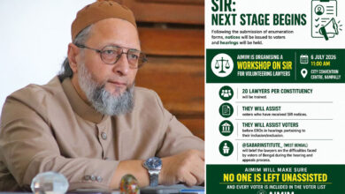 AIMIM to Hold SIR Workshop on July 6 as Owaisi Calls Volunteer Lawyers to Assist Voters at ERO Hearings