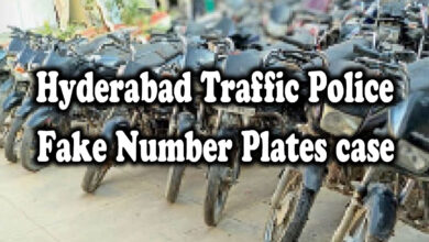 Hyderabad Traffic Police Crack Down on Fake Number Plates, Five Criminal Cases Registered in One Week