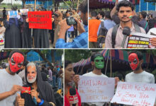 Hyderabad Students Protest at Dharna Chowk in Solidarity with Jantar Mantar Demonstrators, Demand Dharmendra Pradhan’s Resignation