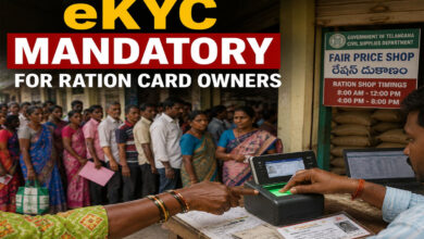 Telangana Civil Supplies Department Makes eKYC Mandatory for Food Security Card Holders to Continue Ration Benefits