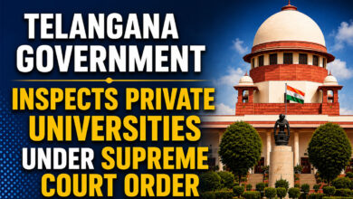 Telangana Government Inspects Private Universities Under Supreme Court Order in Ayesha Jain vs Union of India Case