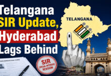 Telangana Completes 100% SIR Form Distribution; Hyderabad Records Lowest Digitisation Rate