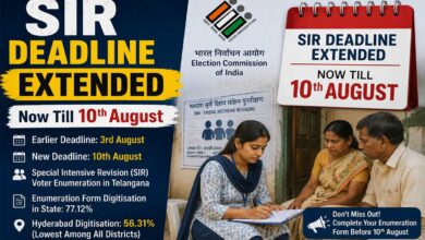 Telangana SIR Deadline Extended Again: Election Commission Extends Voter Enumeration till August 10