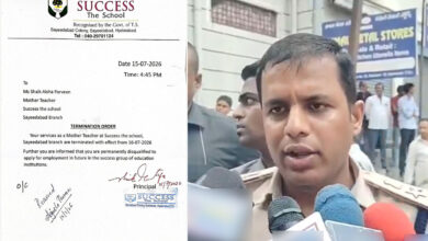 Success School Terminates Teacher After Religious Homework Error; Hyderabad Police Urge Public Not to Spread Rumours