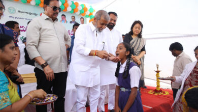 Telangana Launches Albendazole Distribution for 96.81 Lakh Children; Health Minister Damodar Rajanarasimha Starts Statewide Deworming Drive