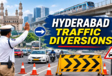 Hyderabad Traffic Diversions: Saidabad–Yadagiri Theatre Road Closed till July 21 for Elevated Corridor Work