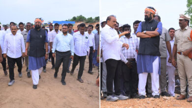Uttam Kumar Reddy Inspects ₹250 Crore Integrated Residential School in Gaddipalli, Classes to Begin in 2027