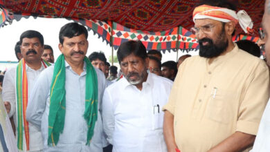 Uttam Kumar Reddy Pledges Timely Completion of Sitarama, Sitamma Sagar and Devadula Irrigation Projects
